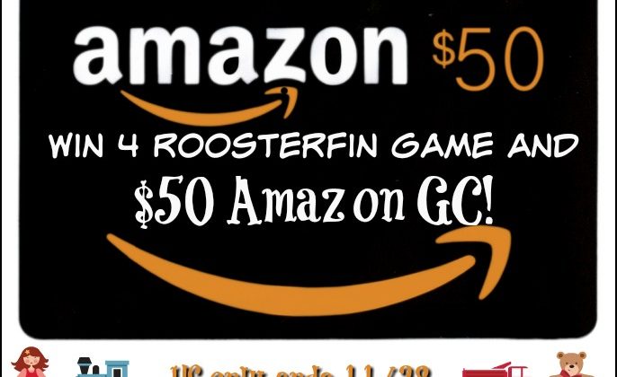 #Win Game Set by RoosterFin Games and $50 Amazon Gift Card, Open to USA, ends 11/28 #MEGAChristmas18