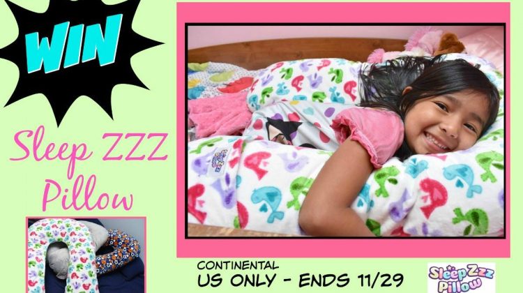 #Win a Sleep ZZZ Kid's Pillow US ends 11/29
