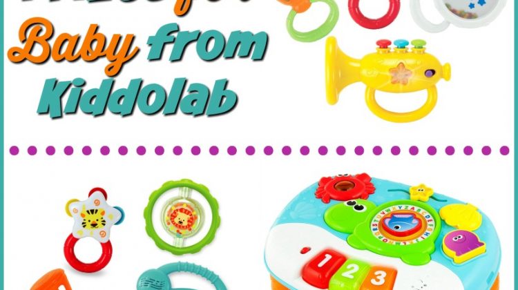 #Win 3 Prizes for Baby from Kiddolab