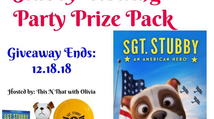 #Win a Sgt. Stubby Prize Pack US ends 12/18