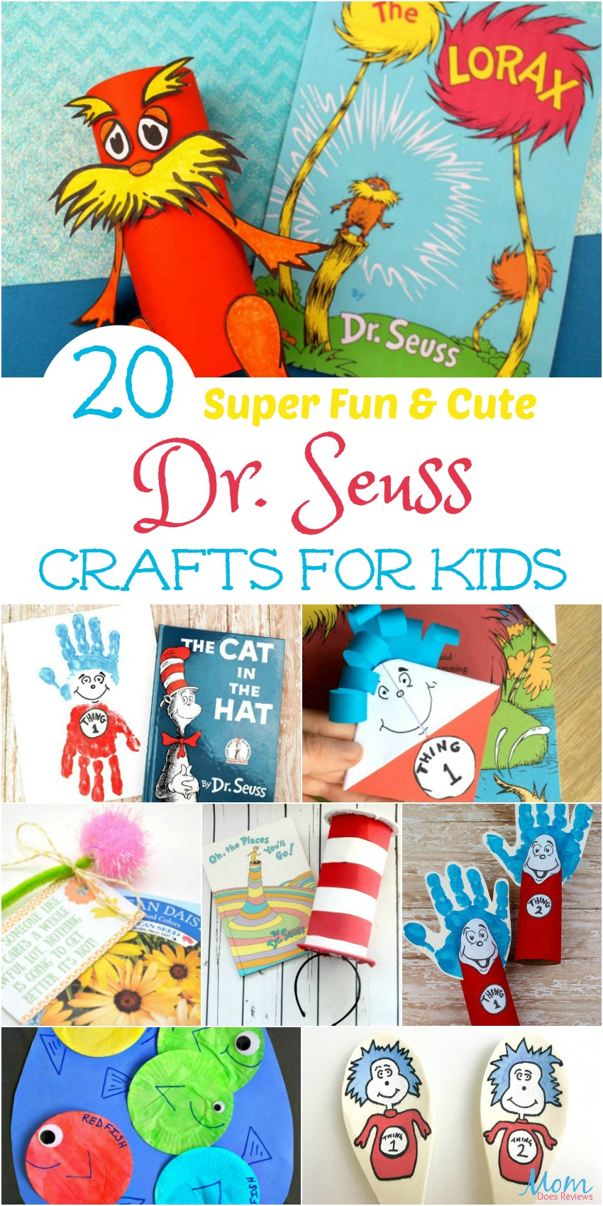 20 Super Fun & Cute Dr. Seuss Crafts for Kids
