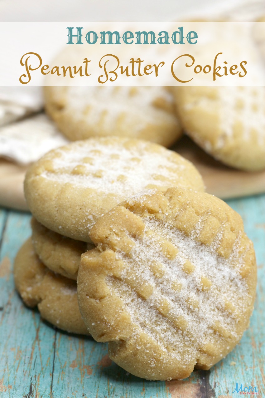 Homemade Peanut Butter Cookies