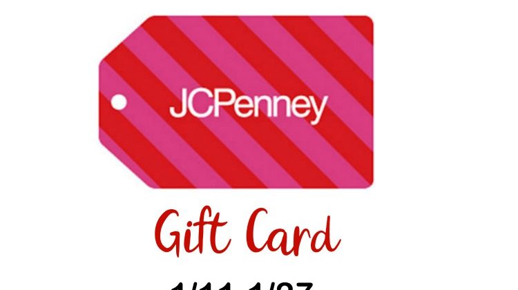 #Win $100 JCPenney GC! US ends 1/27