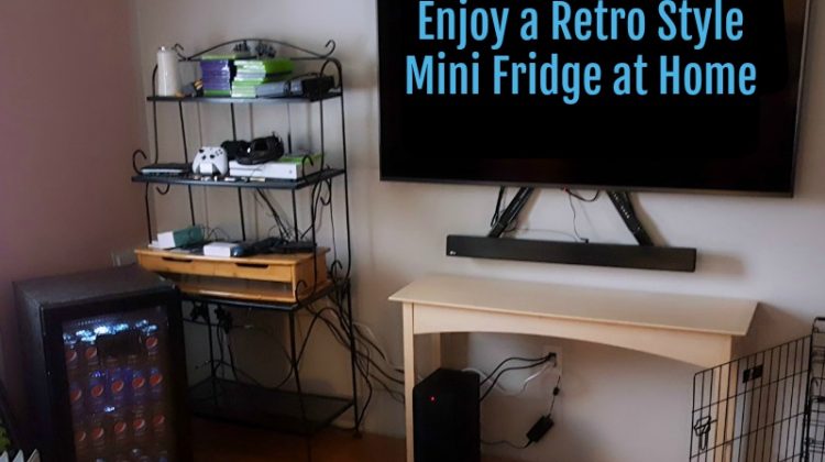 Enjoy a Retro Style Mini Fridge at Home