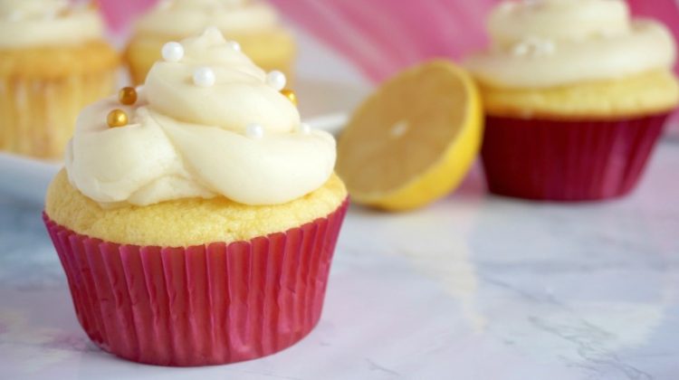Lemon Glaze Cupcakes