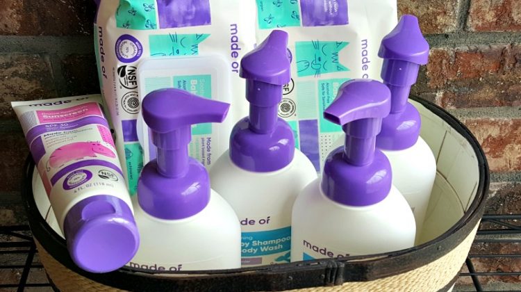 Clean and Nurture Your Baby's Skin with MADE OF Products