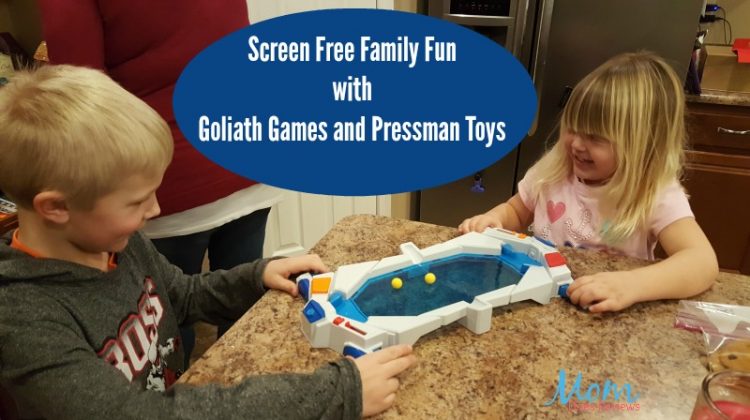 Screen Free Family Fun with Goliath Games and Pressman Toys