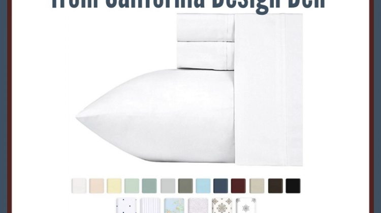 Win Your Choice of Bed Sheets from California Design Den