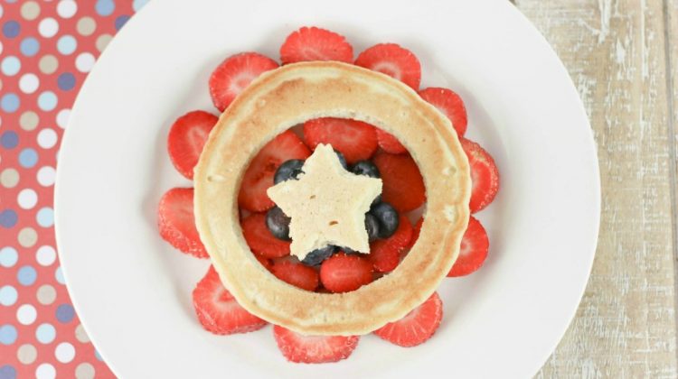 Captain America Pancakes