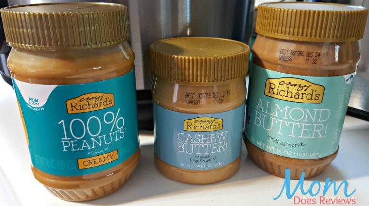 Enjoy the Flavor of Pure Nut Butters with Crazy Richards
