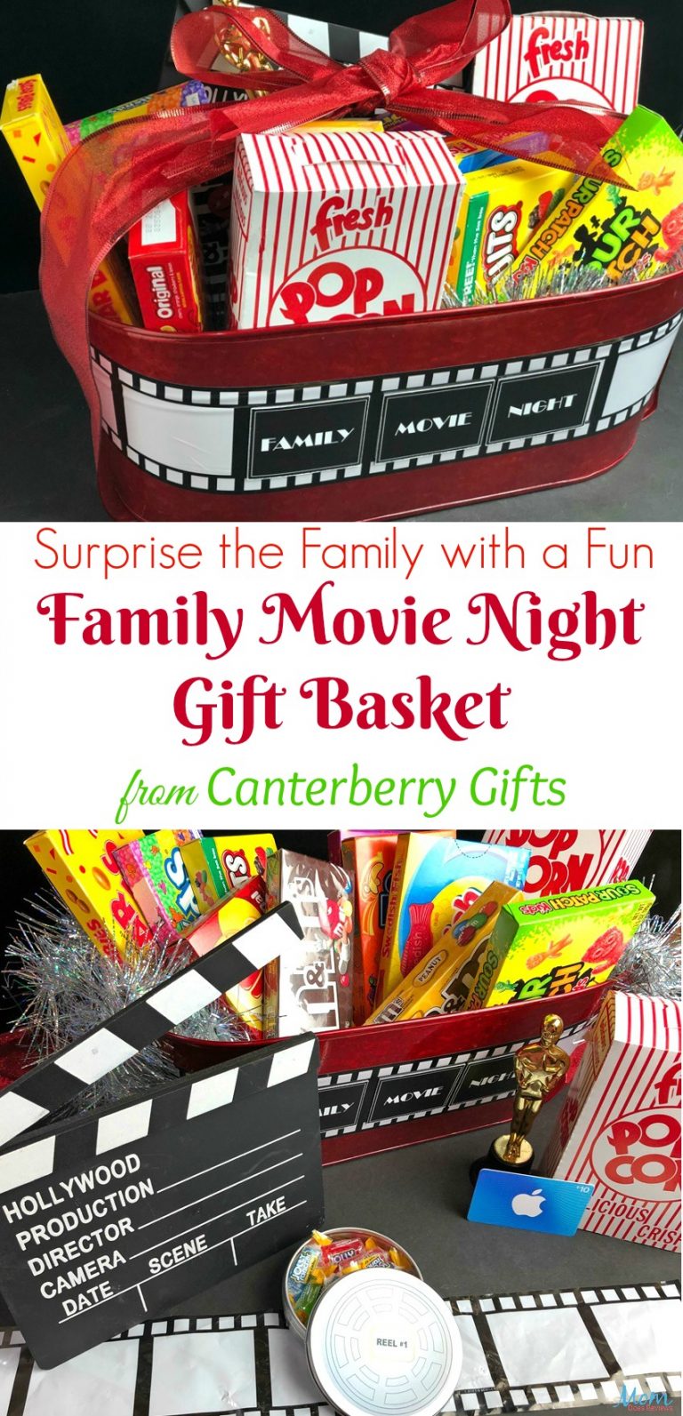 Surprise the Family with a Fun Family Movie Night Gift Basket from ...