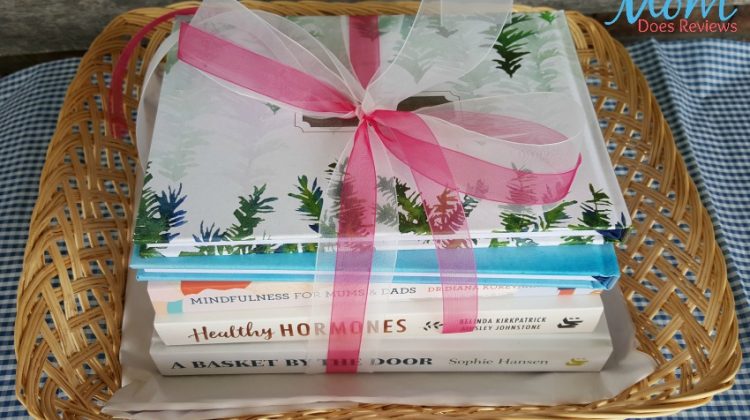 Basket of Books for the New Mom