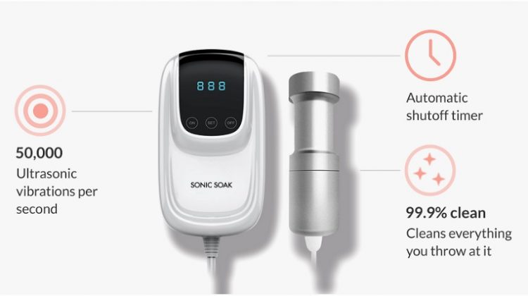 Sonic Soak is the World’s Smallest Cleaning Device! #sonicsoak