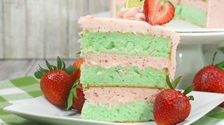Strawberry Lime Cake Recipe