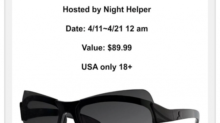 #Win A Pair Of Horizon 1 sunglasses, Slope lenses ($90 arv) US only, ends 4/20