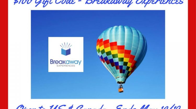 $100 GC to Breakaway Experiences