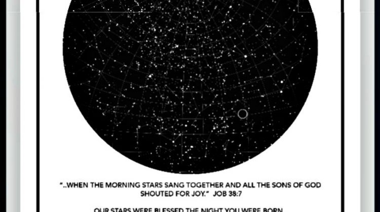 The Night Sky will Remind Mom of the Night Her Heart Skipped a Beat