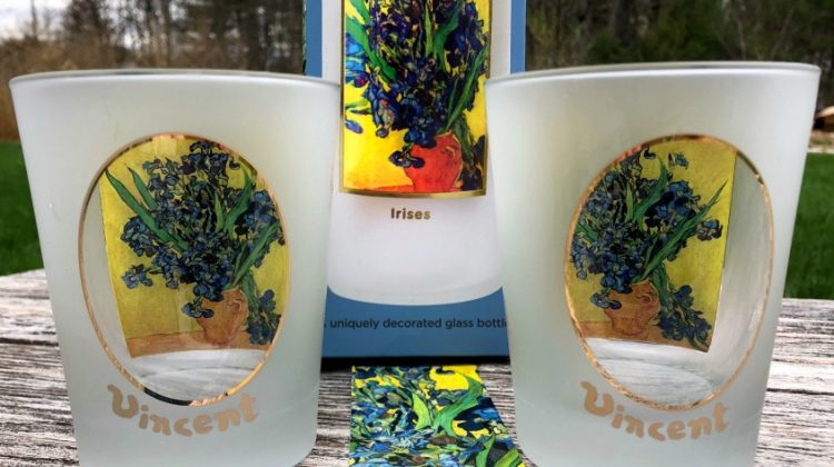 Surprise Mom with Van Gogh Irises Water Gallery Drinkware #GiftsforMom19