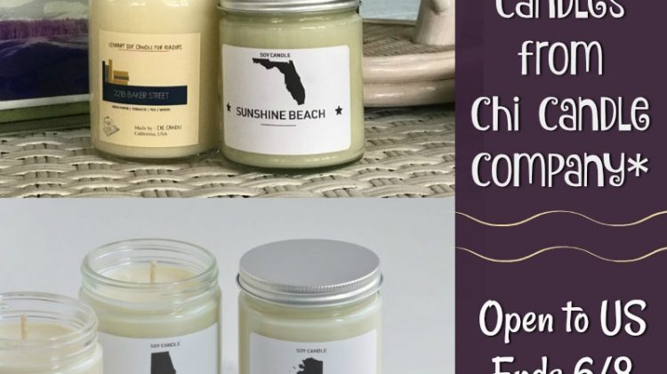 #Win $100 of Soy Candles from Chi Candle Company, US only, ends 6/8 #SuperDadGifts19