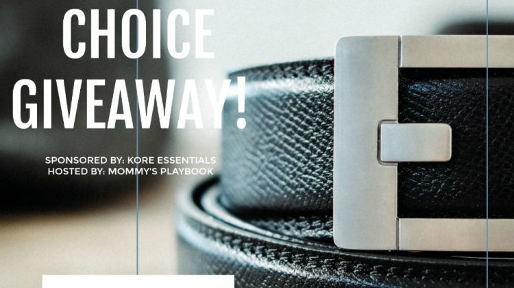 #Win a KORE Essentials Belt & Buckle of Your Choice! US, ends 6/3