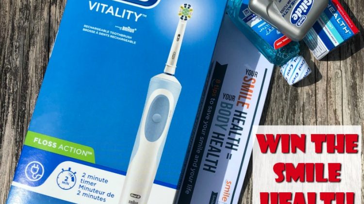 #Win a "Your Smile Health = Your Body Health” Care Kit! US, ends 6/1 #SmileHealth