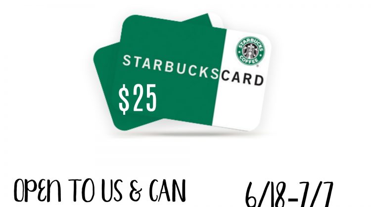 #Win $25 starbucks GC