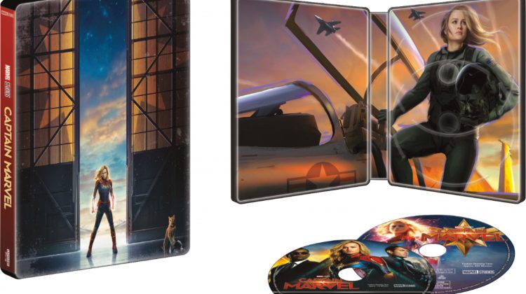 Captain Marvel is now available! Get the Collectible SteelBook format at #BestBuy today! #CaptainMarvel