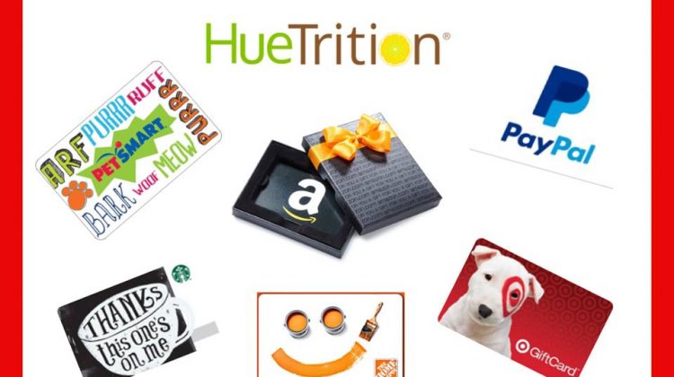 #Win $50 e-Card of Choice! US/CAN ends 6/16 #HueTrition