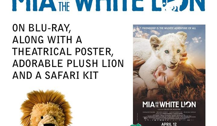 #Win Mia and the White Lion DVD Prize Pack, US ends 7/12