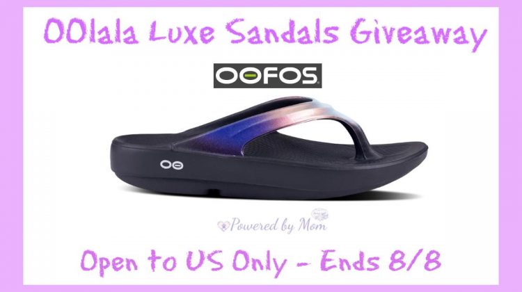 #Win Oolala Luxe Sandals from Oofos $65 arv- US ends 8/8