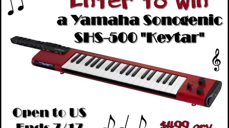 #Win Yamaha Sonogenic SHS-500 "Keytar" $499 arv, US only, ends 7/17