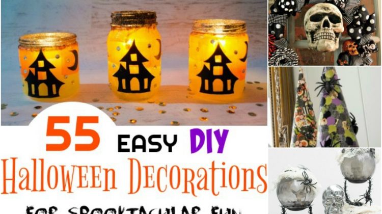 55 Easy DIY Halloween Decorations for Spooktacular Fun