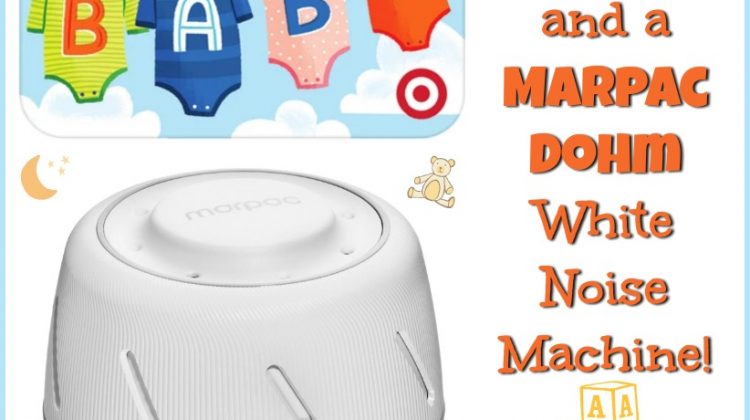 New Mom Giveaway! #Win a $50 Target GC and a White Noise Machine