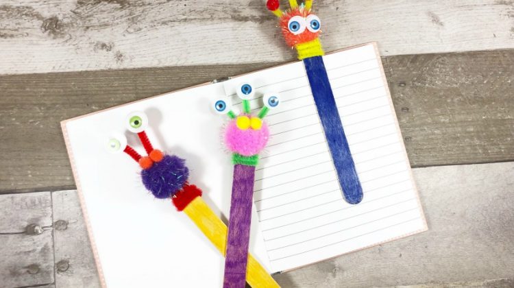 Dollar Store Bookmark Craft for Kids