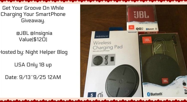 Get Your Groove On While Charging Your SmartPhone Giveaway