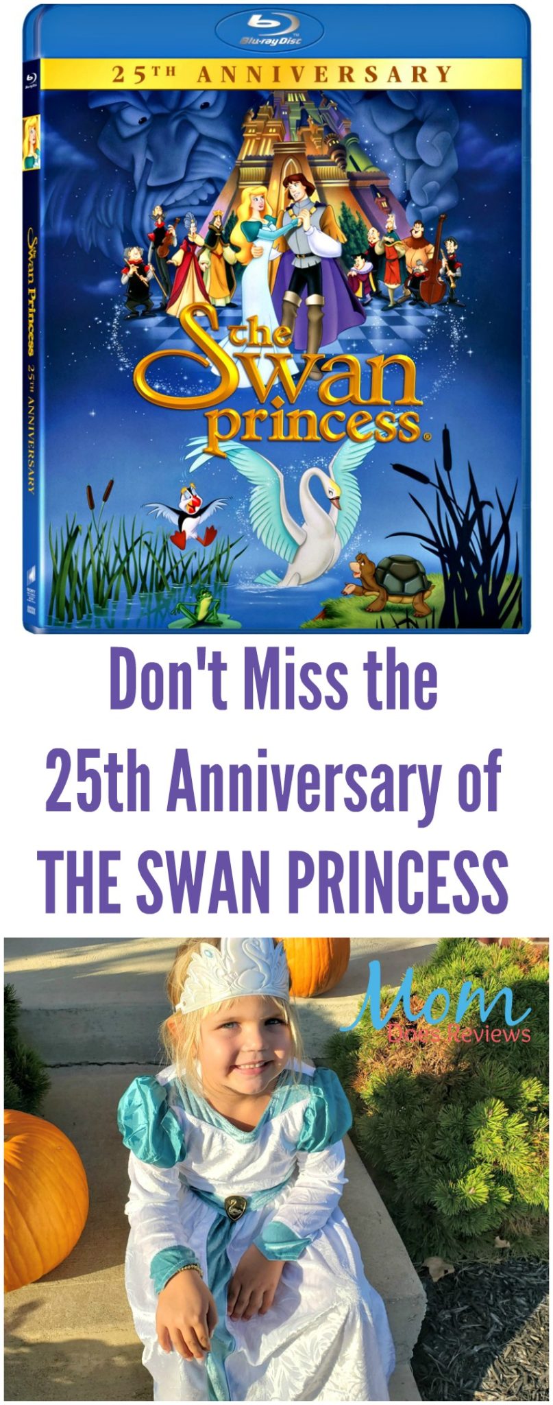 Don't Miss the 25th Anniversary of THE SWAN PRINCESS