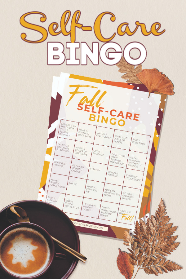Fall Self-Care Bingo #Printable #selfcare #health