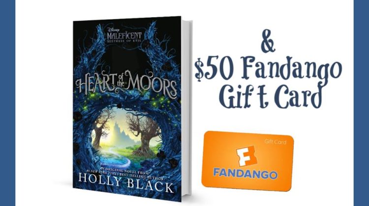 #Win $50 Fandango GC Disney's & Heart of the Moors book #HeartoftheMoors