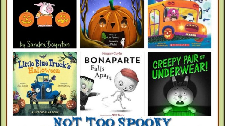 Not too Spooky Halloween Books for Kids!