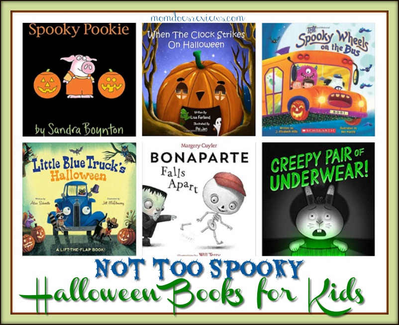 Not too Spooky Halloween Books for Kids!