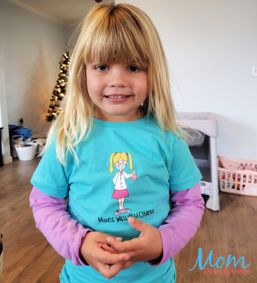 Clara the Chemist Girls Shirt