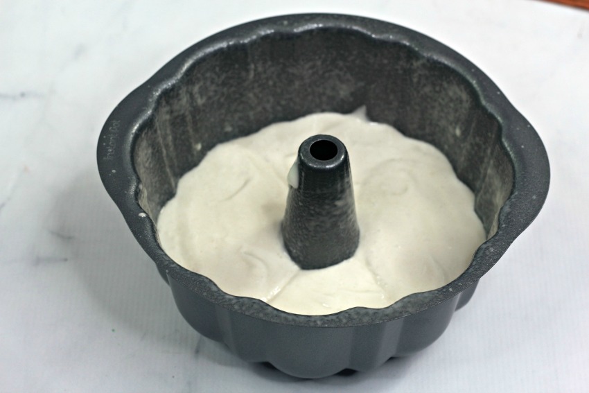 Instant Pot 'Frozen-Inspired' Bundt Cake Recipe process