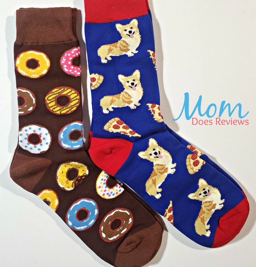 Corgi Donut Socks Gift Box