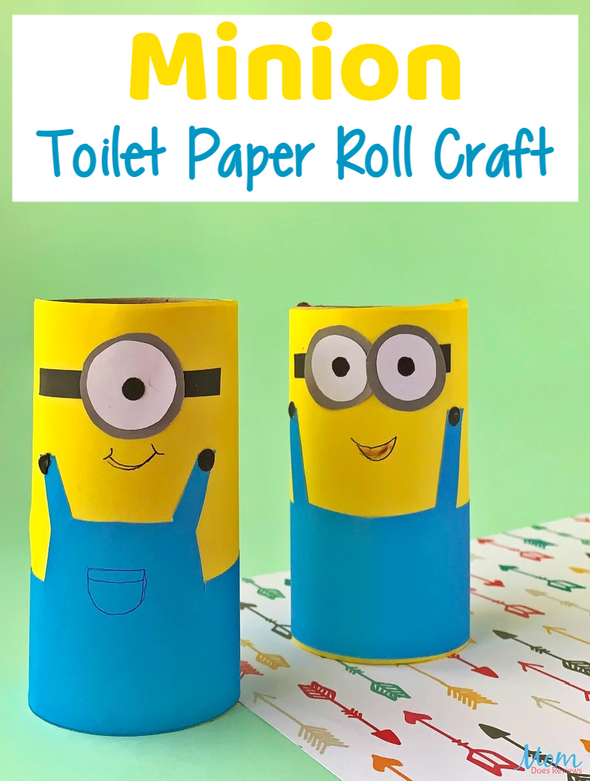 Minion Toilet Paper Roll Craft for kids #craft #easycraft #minions
