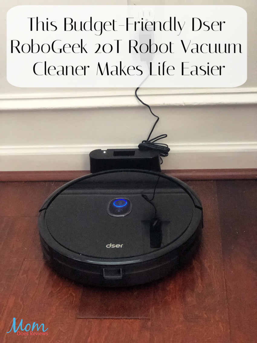 This Budget-Friendly Dser RoboGeek 20T Robot Vacuum Cleaner Makes Life Easier