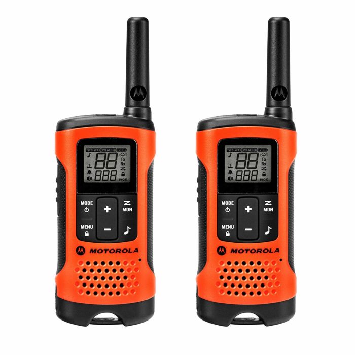 Motorola Talkabout T265 Rechargeable Two-Way Radio Bundle