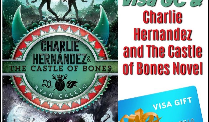 Charlie Hernandez and The Castle of Bones Novel & $25 Visa GC