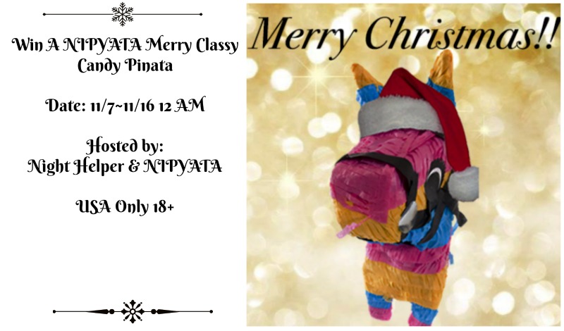#Win A NIPYATA Merry Classy Candy Pinata! US ends 11/15