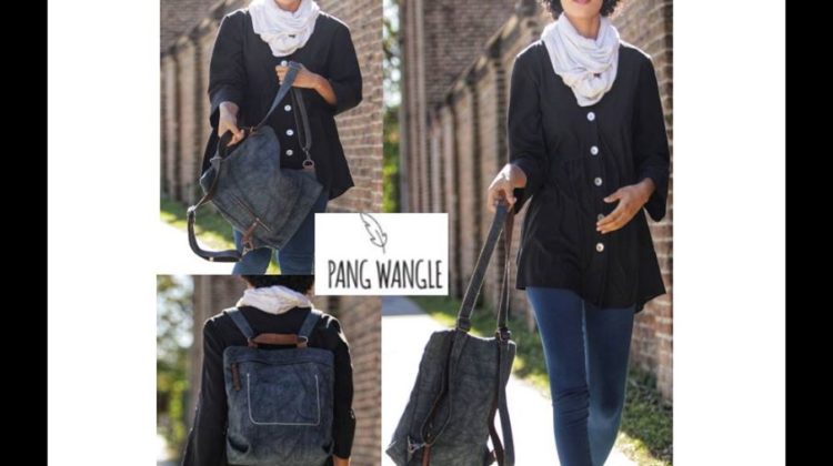 #Win Pang Wangle Convertible Backpack $95 arv