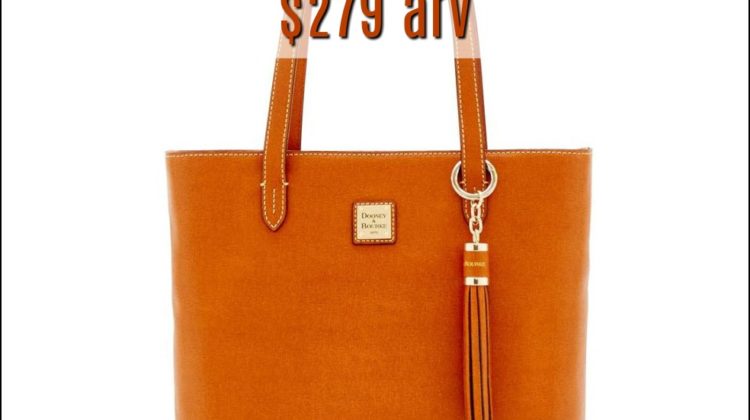 #Win Dooney & Bourke Saffiano Hadley Tote